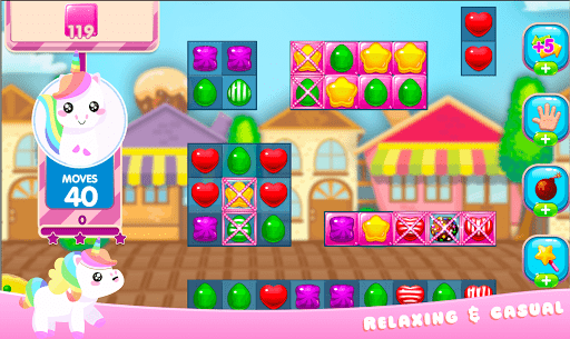Candy Unicorn Smash Puzzle 2020