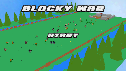 Blocky War Simulationのおすすめ画像1