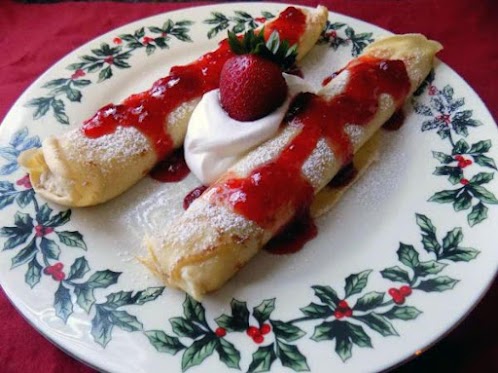 Bobbie's Holiday Cheese Blintzes