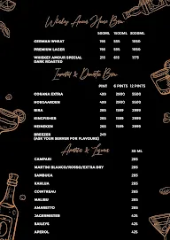 Whiskey Amour menu 3