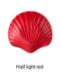 Title 10, Shell-shaped Salad Dessert Bowl, Special Cerami...