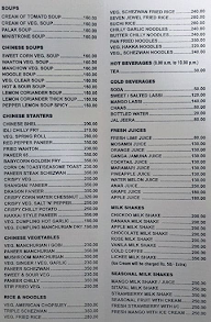 Hotel Radhakrishna menu 2