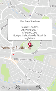 Estadios de fútbol Screenshot