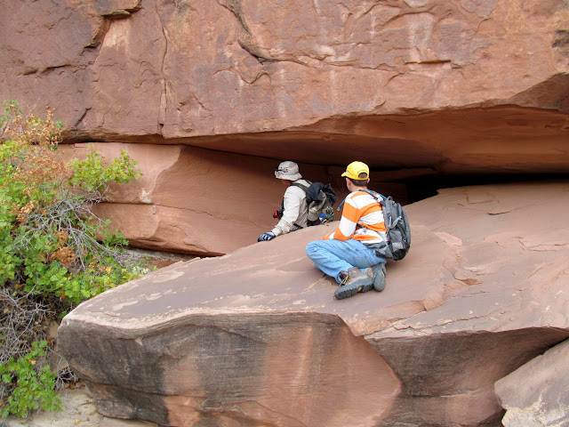 Checking out an unusual inscription