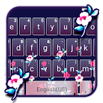 Flower Pattern Keyboard Theme Apk