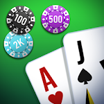 Cover Image of Tải xuống Blackjack 21 ♠️♥️ Play Fun Black Jack OFFLINE FREE 1.0.5 APK