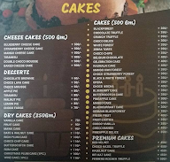 Cream Cafe menu 2