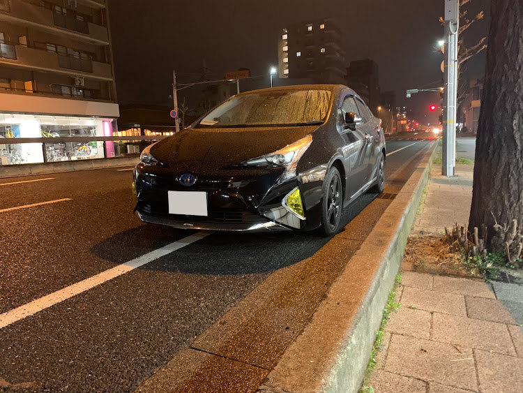 プリウスのナイトモード撮影・ドライブ・プリウス乗りと繋がりたい・50プリウスに関するカスタム事例の投稿画像1枚目