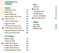 Dosama menu 1
