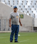 Allan Freese, head coach of Free State Stars during the GladAfrica Championship 2020/21 game between Cape Town Spurs and Free State Stars at Cape Town Stadium.