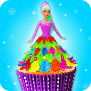 Edible Doll Cupcake Maker! Bake Cupcakes with Chef  Icon