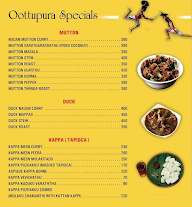 Kerala Oottupura menu 2