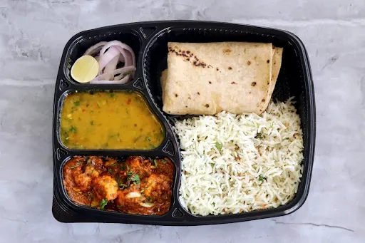 Paneer Kadai Meal Thali