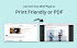 PrintFriendly - Print and PDF Web Pages