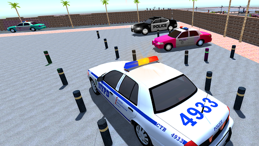 Police Car Parking Mania 3D Simulation  screenshots 8