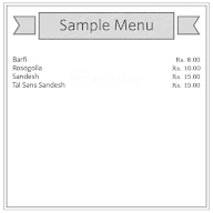 Guru Mahasay Sweet Shop menu 1