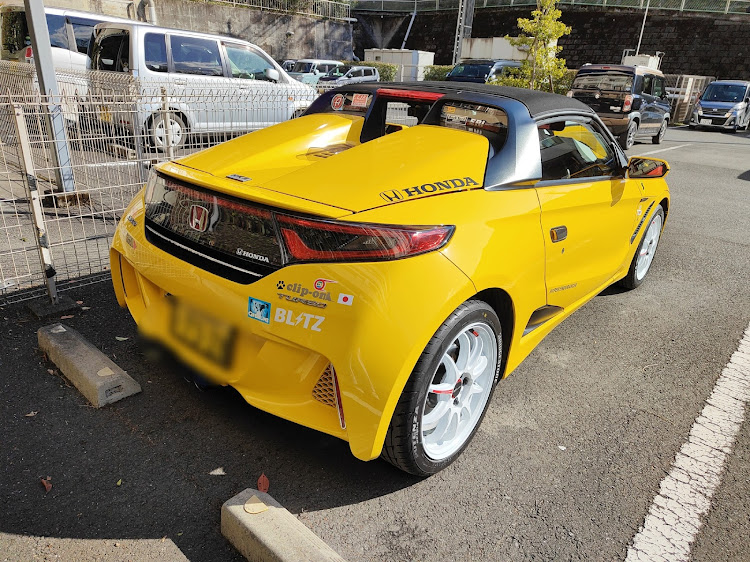 S660の夜勤頑張りまーす・ワンコ・職場駐車場で撮影・すみっコぐらし・通勤ドライブ♪に関するカスタム事例の投稿画像1枚目