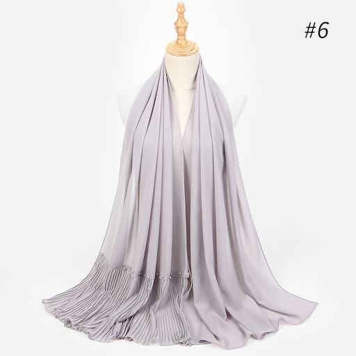 Title 8, Pearl Chiffon Ethnic Scarf