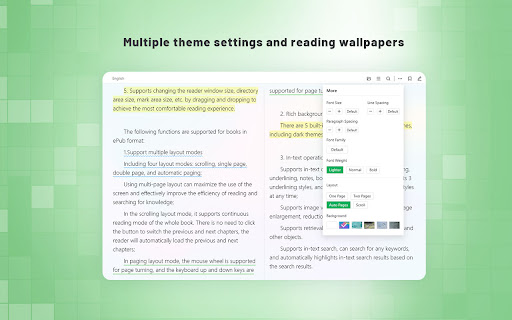 LinghuBros Reader for ePub and PDF,supports mind map and dropbox