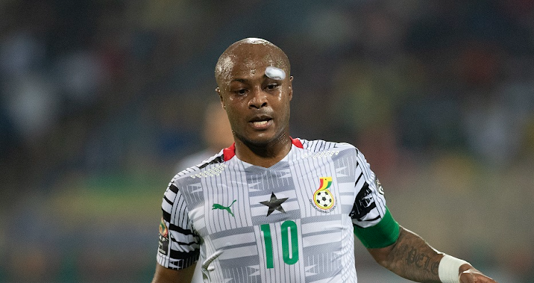 Ghana's chances will rest on the shoulders of classy playmaker Andre Ayew. Picture: GETTY IMAGES/VISIONHAUS