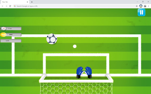 Super Goalkeeper Sport Game chrome extension