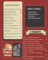 Broski Burgers menu 1