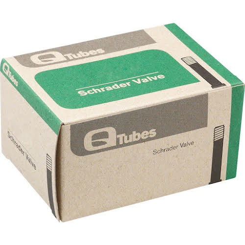 Q-Tubes 14 x 1.5-2.25" Tube: Low Lead Schrader Valve