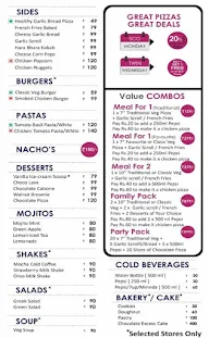 Eagle Boys Pizzeria & Cafe menu 3