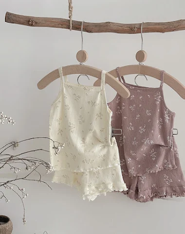 Conjunto Vestido Peto Floral Verano - 0