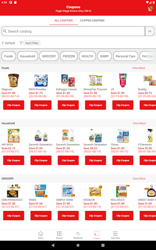 Screenshot Moore’s Piggly Wiggly