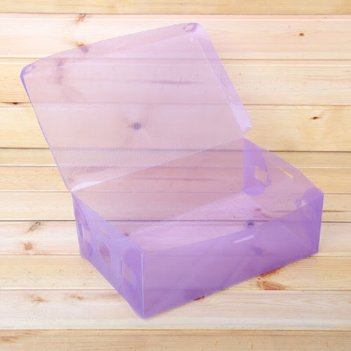Title 7, Plastic shoe box flip type drawer storage shoe box