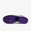 sb dunk low pro coat purple / white / coat purple / black