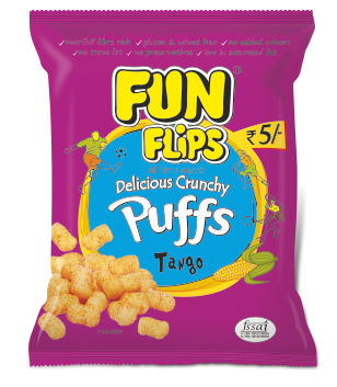 Fun Flips Baked & Crunchy Puffs - Mocktail - 75 gm