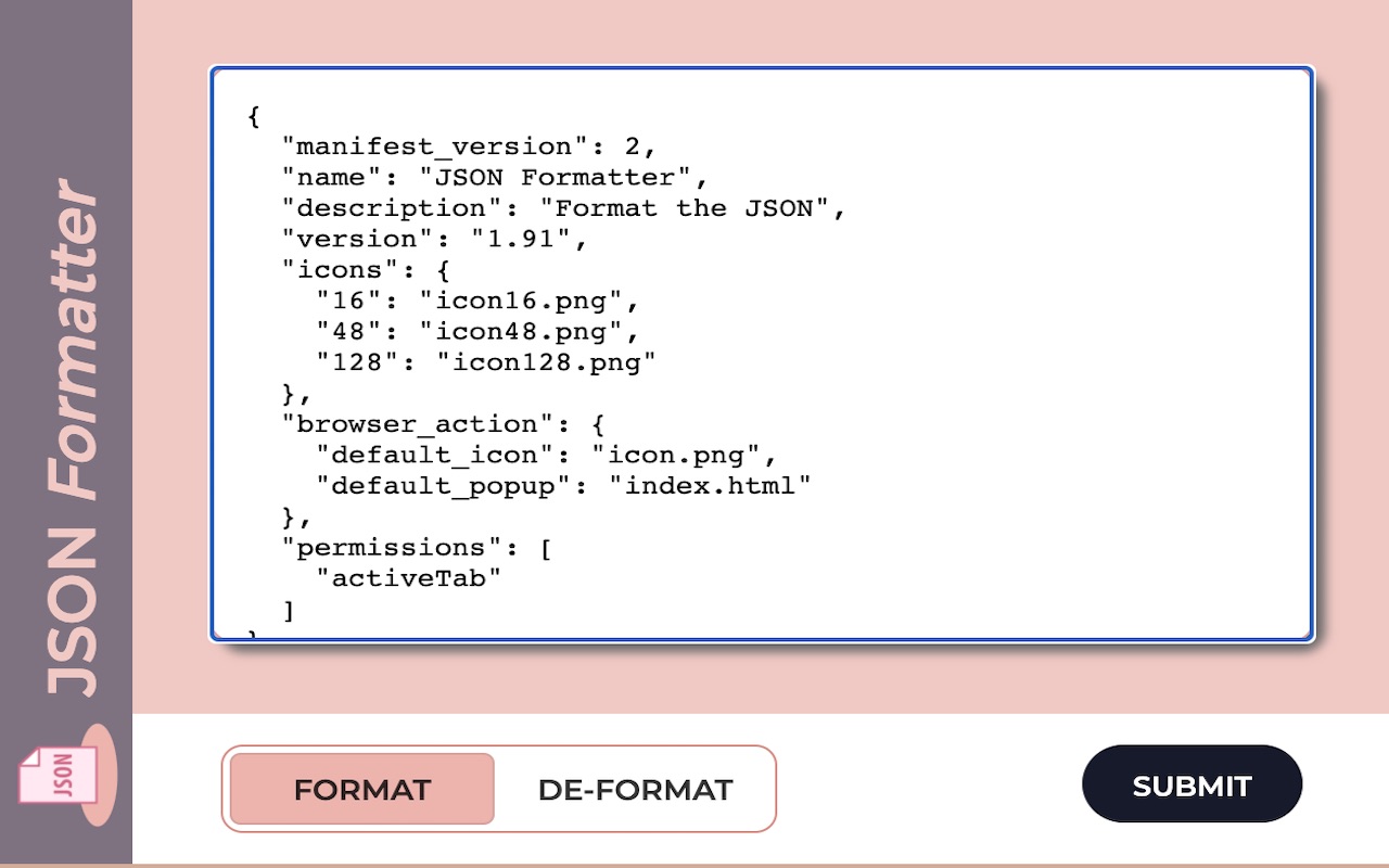 JSON Formatter Preview image 7