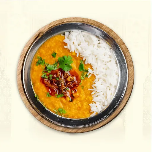 Yellow Dal With Rice