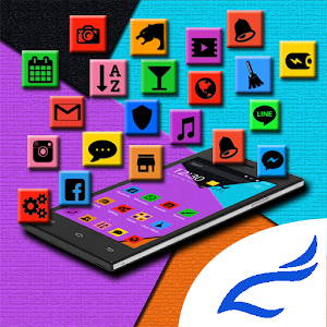Beauty of Color Graffiti Theme logo