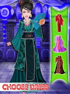 Chinese Dressup & Makeup salon - Royal Princess Screenshot