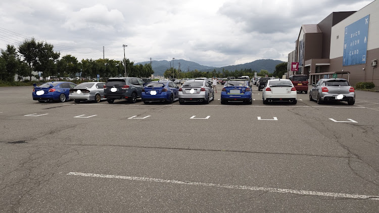 WRX STIのやっくんさん来県・ドライブ・オフ会・オフ会は楽しい・峠ステッカー狩りに関するカスタム事例の投稿画像1枚目
