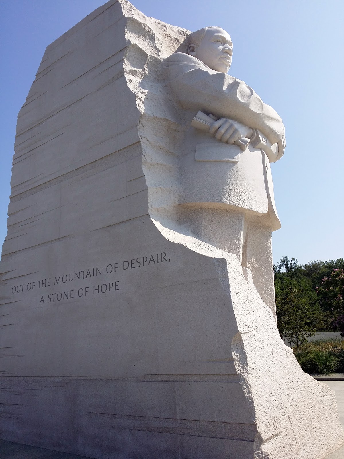 Martin Luther King Jr. monument.