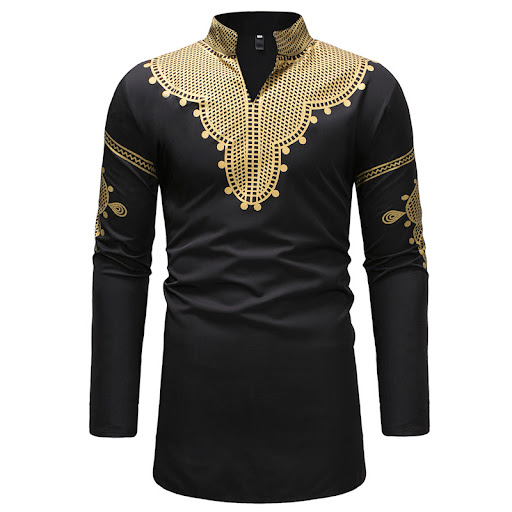 Title 2, Printed V-neck shirt