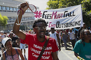 Students have been agitating for an end to public university fees in South Africa.