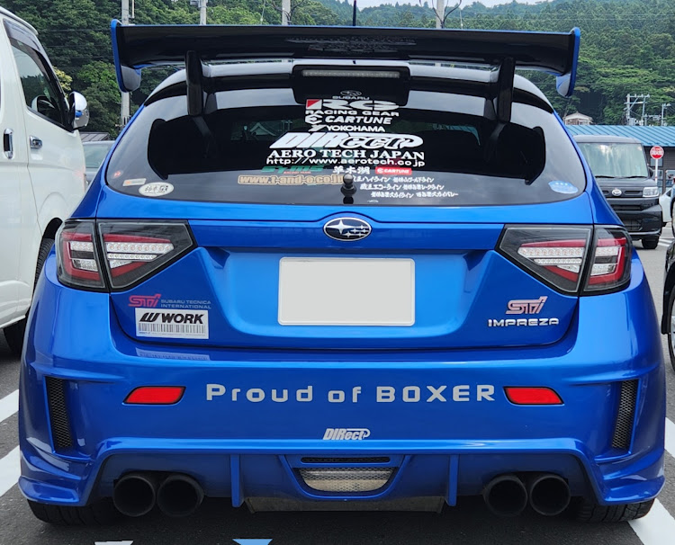 インプレッサ ハッチバックのテールランプのこだわり・７月もよろしくお願いいたします・お尻フェチに関するカスタム事例の投稿画像1枚目