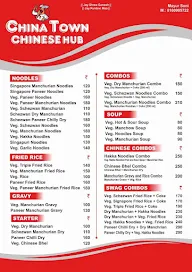 China Town Chinese Hub menu 2