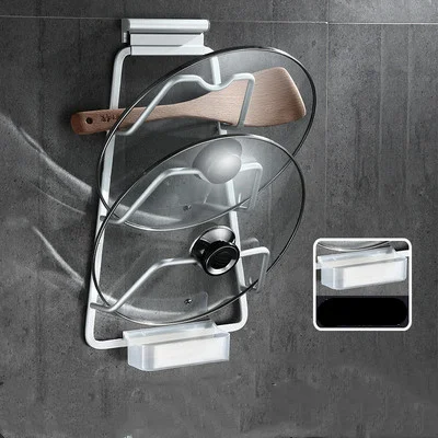 Title 5, Küchen-Topfregal aus Space-Aluminium, platzspar...