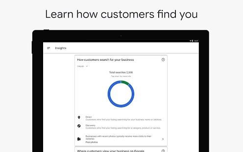 Google My Business - Connect with your Customers Screenshot