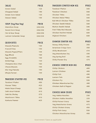 BYOB Kaushambi menu 1