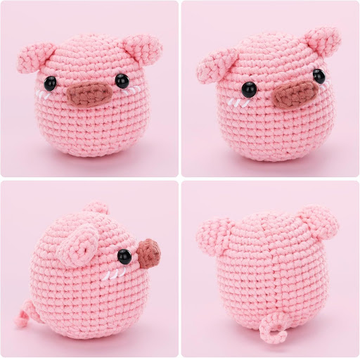 Title 3, Crochet your own adorable woven pig with this h...