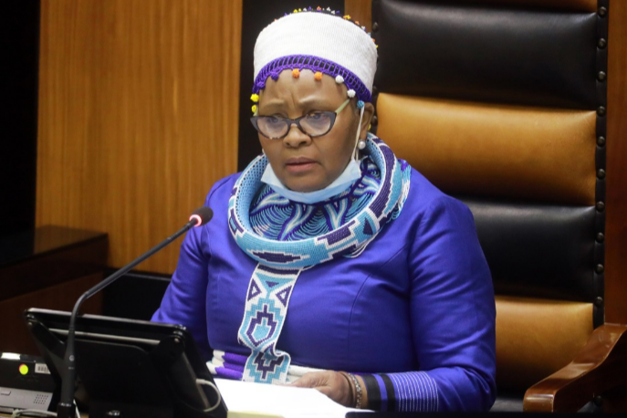 National Assembly speaker Nosiviwe Mapisa-Nqakula. File photo.