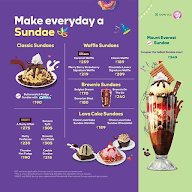 Baskin Robbins menu 2