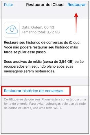 recuperar mensagens apagadas no whatsapp